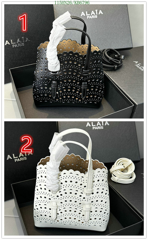 ALAIA-Bag-4A Quality Code: KB6796 $: 115USD