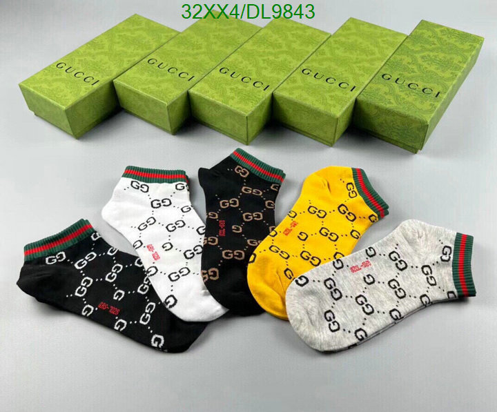 Gucci-Sock Code: DL9843 $: 32USD