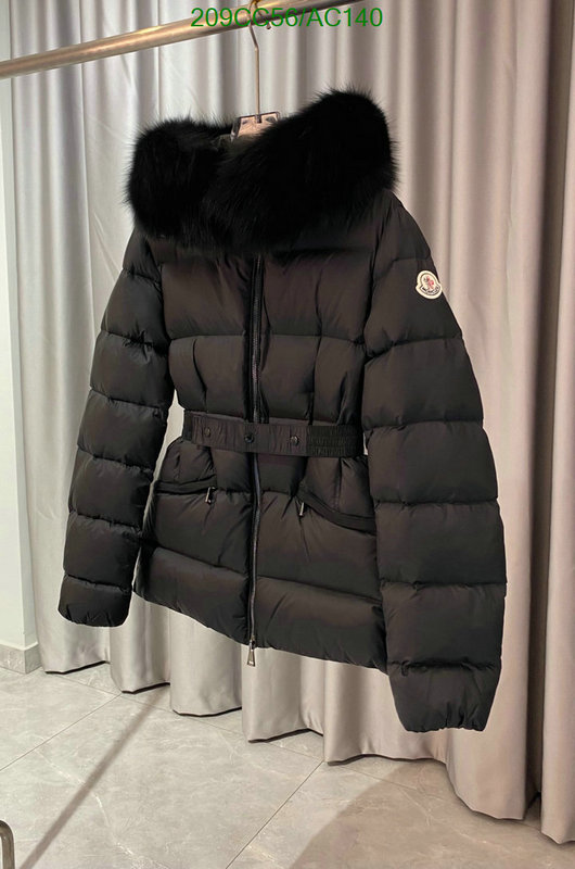 Moncler-Down jacket Women Code: AC140 $: 209USD