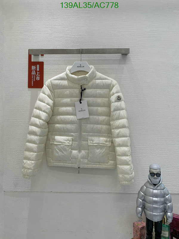 Moncler-Down jacket Women Code: AC778 $: 139USD