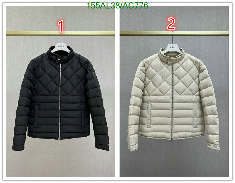 Moncler-Down jacket Men Code: AC776 $: 155USD