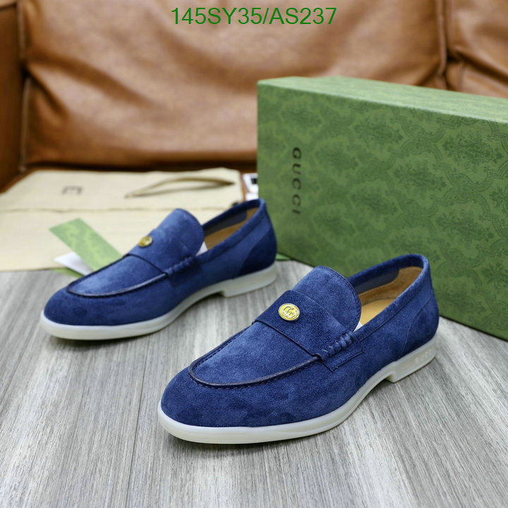 Gucci-Men shoes Code: AS237 $: 145USD