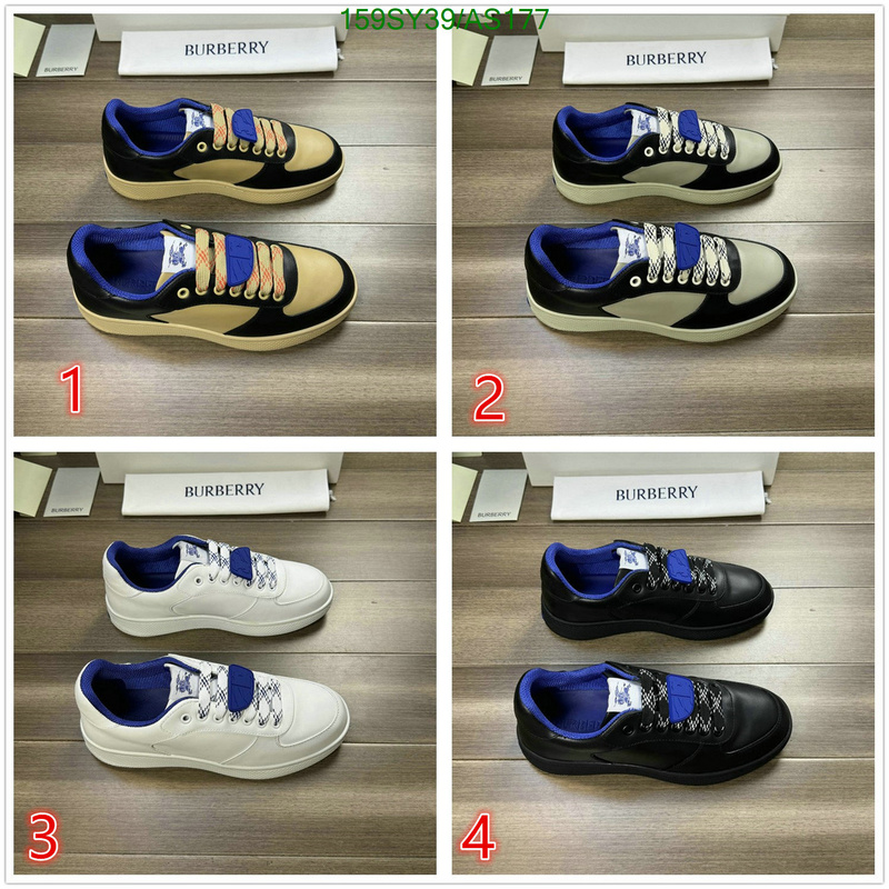 Burberry-Men shoes Code: AS177 $: 159USD