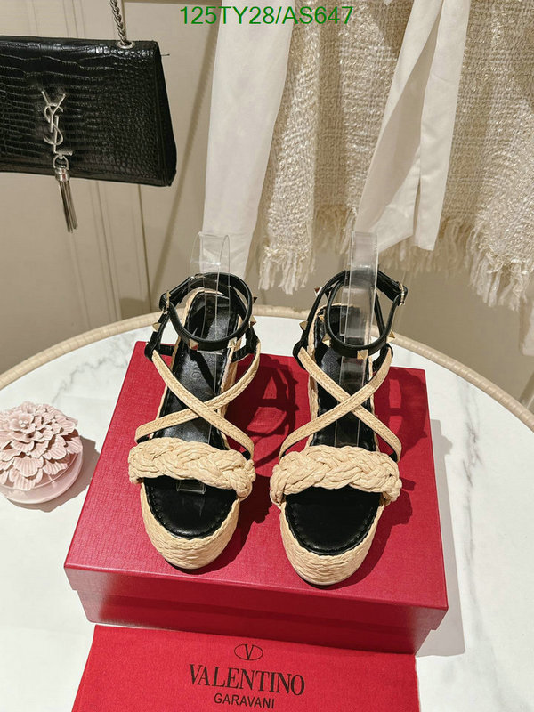 Valentino-Women Shoes Code: AS647 $: 125USD