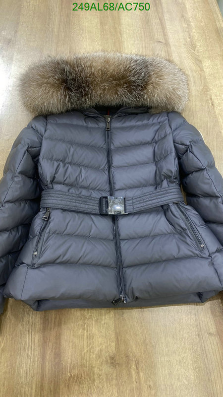 Moncler-Down jacket Women Code: AC750 $: 249USD