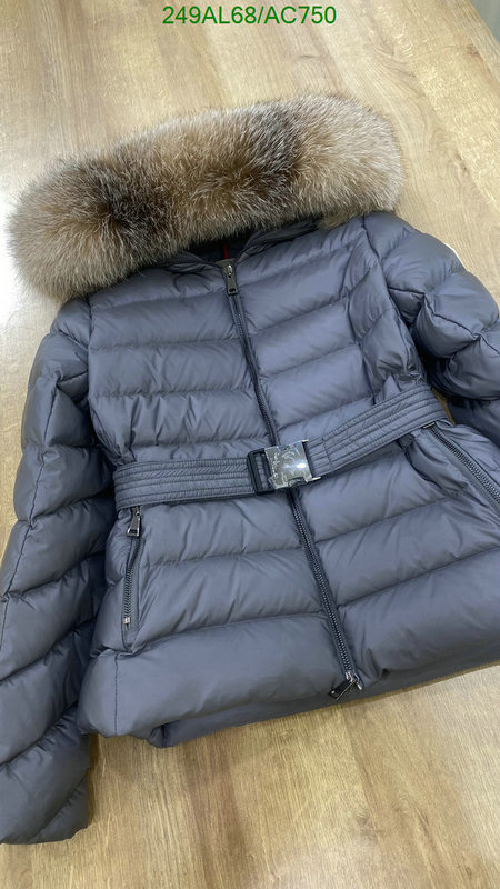 Moncler-Down jacket Women Code: AC750 $: 249USD