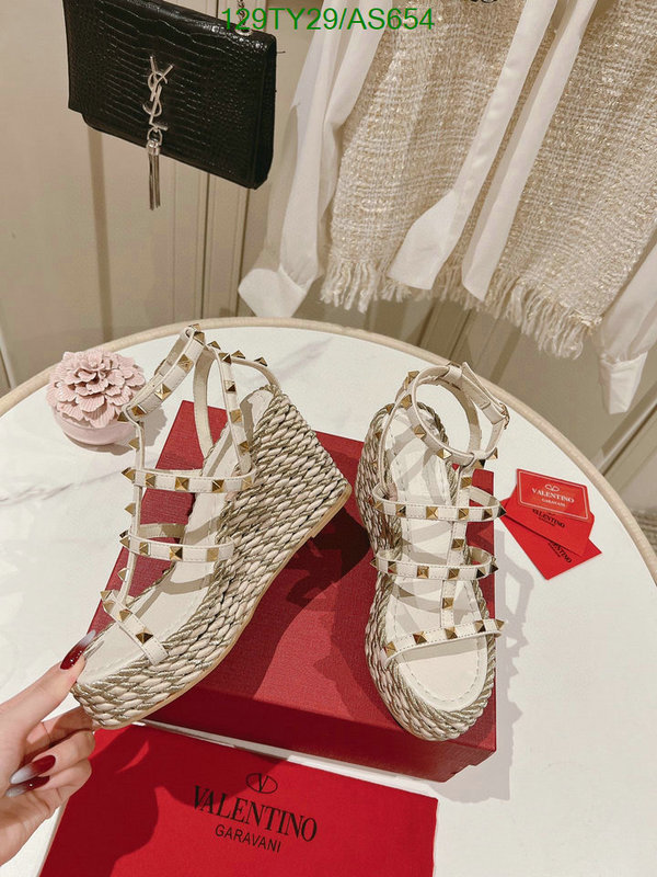 Valentino-Women Shoes Code: AS654 $: 129USD