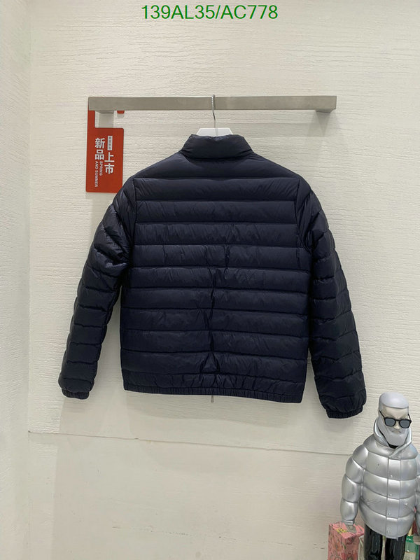 Moncler-Down jacket Women Code: AC778 $: 139USD