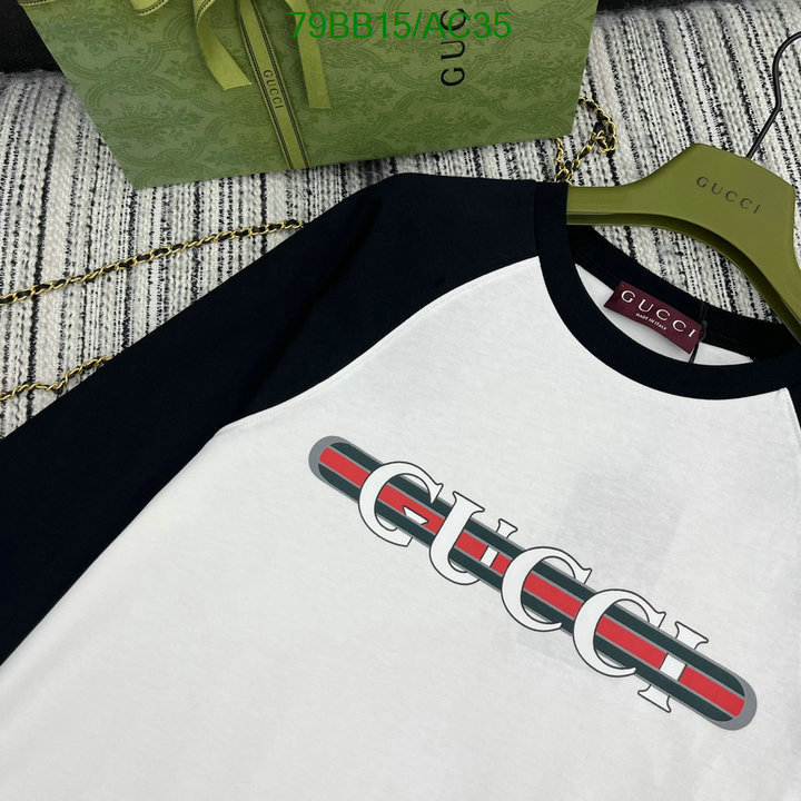 Gucci-Clothing Code: AC35 $: 79USD