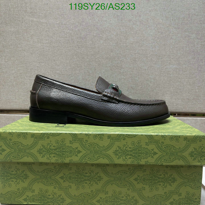 Gucci-Men shoes Code: AS233 $: 119USD