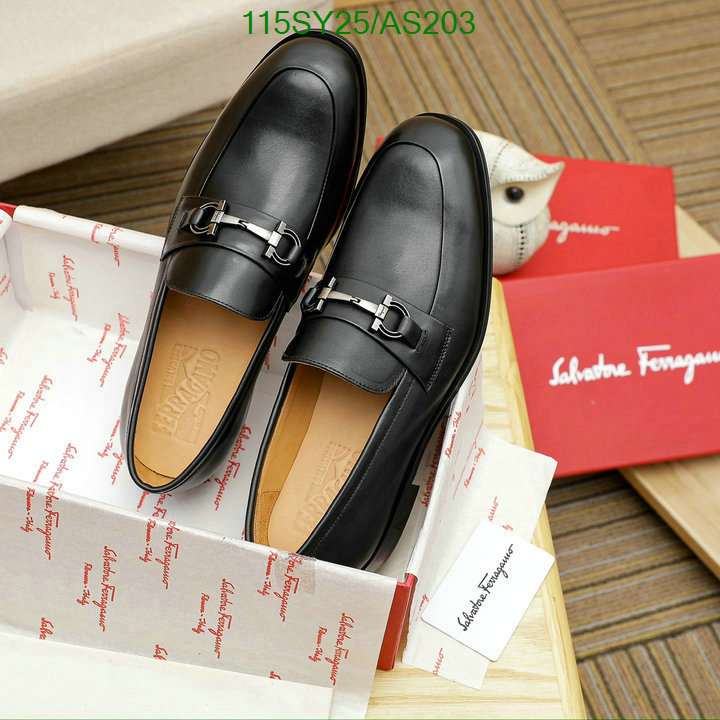 Ferragamo-Men shoes Code: AS203 $: 115USD