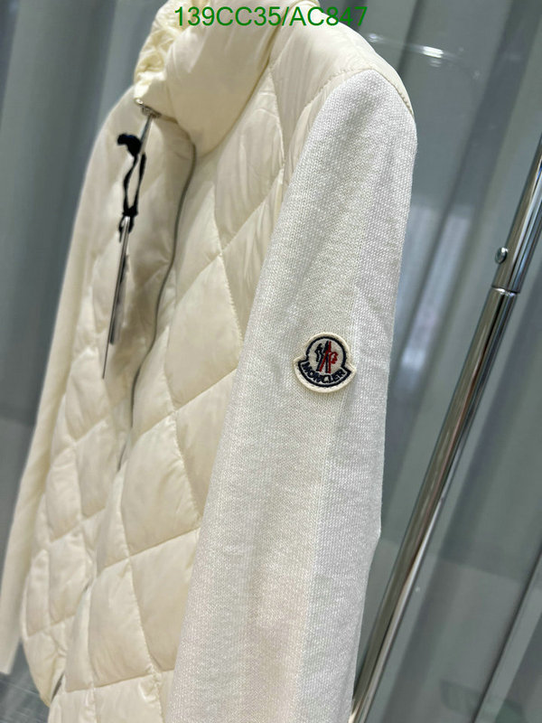 Moncler-Down jacket Women Code: AC847 $: 139USD