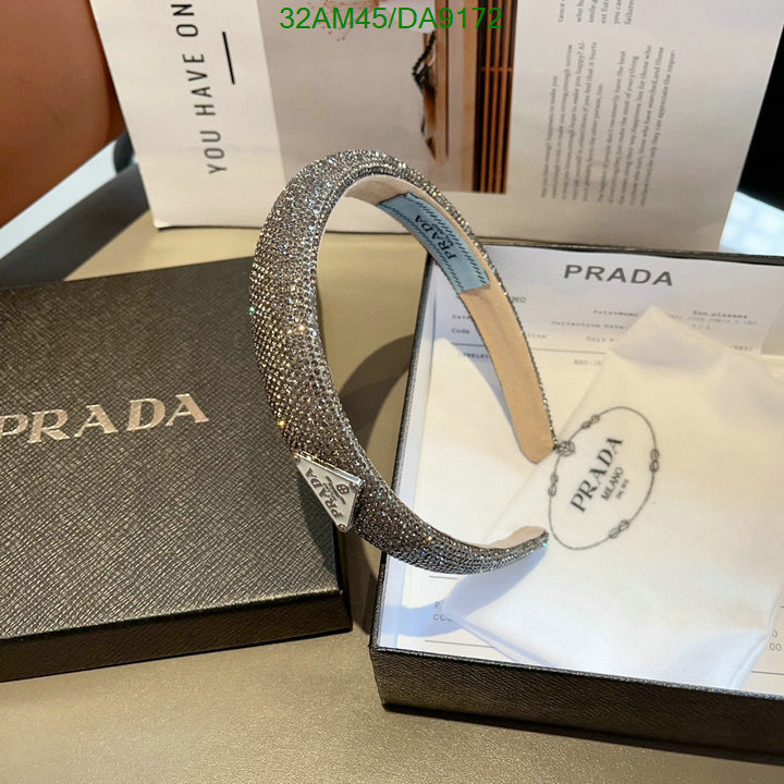 Prada-Headband Code: DA9172 $: 32USD