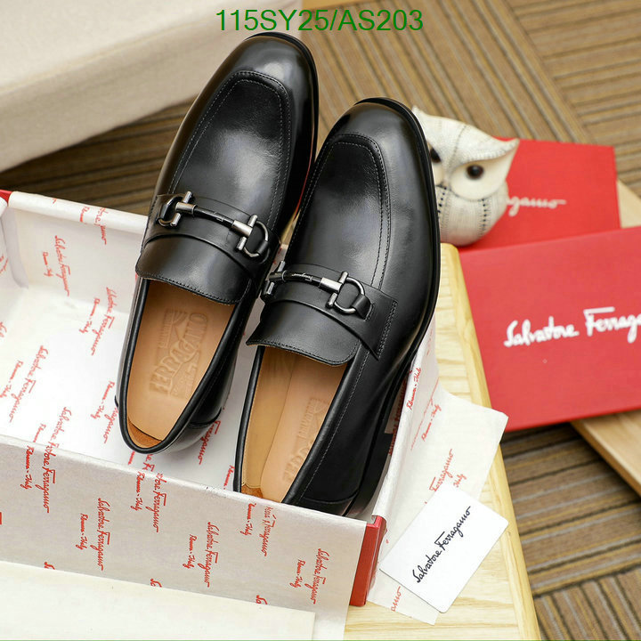 Ferragamo-Men shoes Code: AS203 $: 115USD