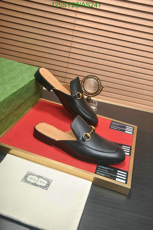 Gucci-Men shoes Code: AS241 $: 125USD