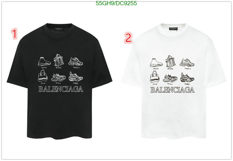 Balenciaga-Clothing Code: DC9255 $: 55USD