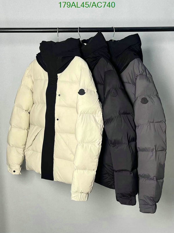 Moncler-Down jacket Men Code: AC740 $: 179USD