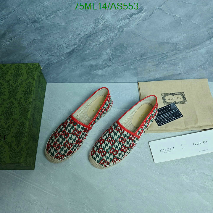 Gucci-Women Shoes Code: AS553 $: 75USD