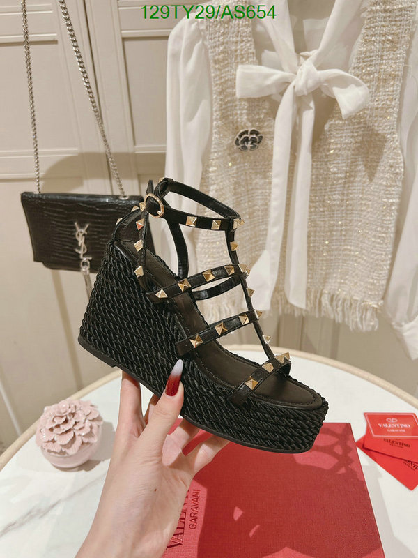 Valentino-Women Shoes Code: AS654 $: 129USD