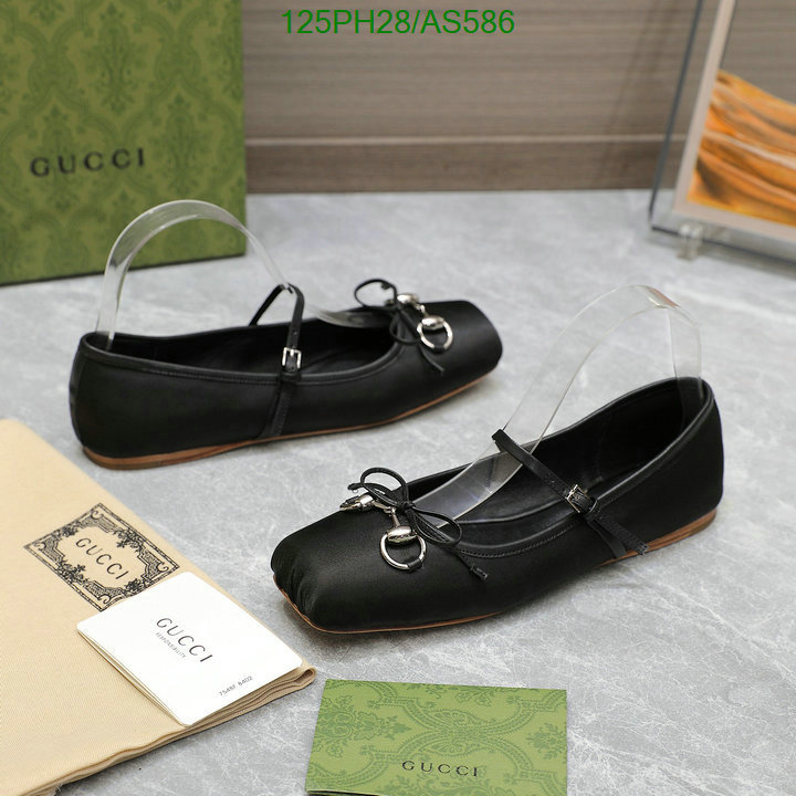 Gucci-Women Shoes Code: AS586 $: 125USD