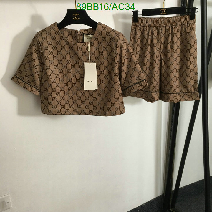 Gucci-Clothing Code: AC34 $: 89USD