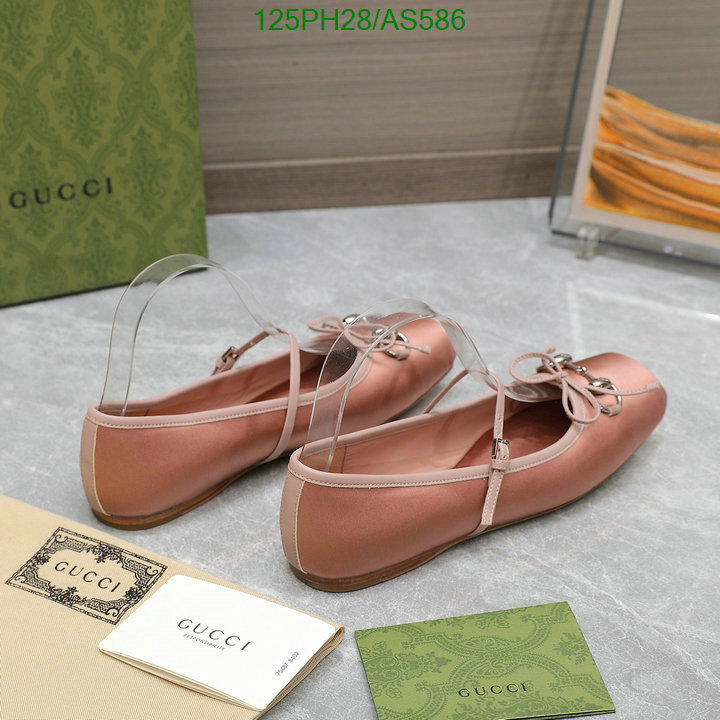 Gucci-Women Shoes Code: AS586 $: 125USD