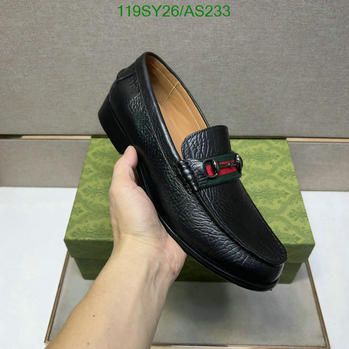 Gucci-Men shoes Code: AS233 $: 119USD