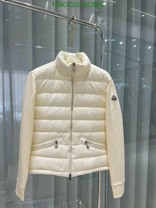 Moncler-Down jacket Women Code: AC848 $: 139USD