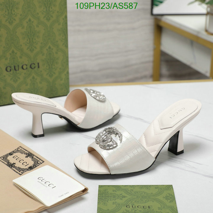 Gucci-Women Shoes Code: AS587 $: 109USD