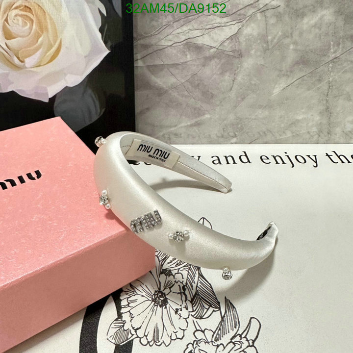 MIU MIU-Headband Code: DA9152 $: 32USD