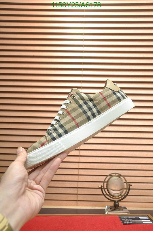 Burberry-Men shoes Code: AS178 $: 115USD