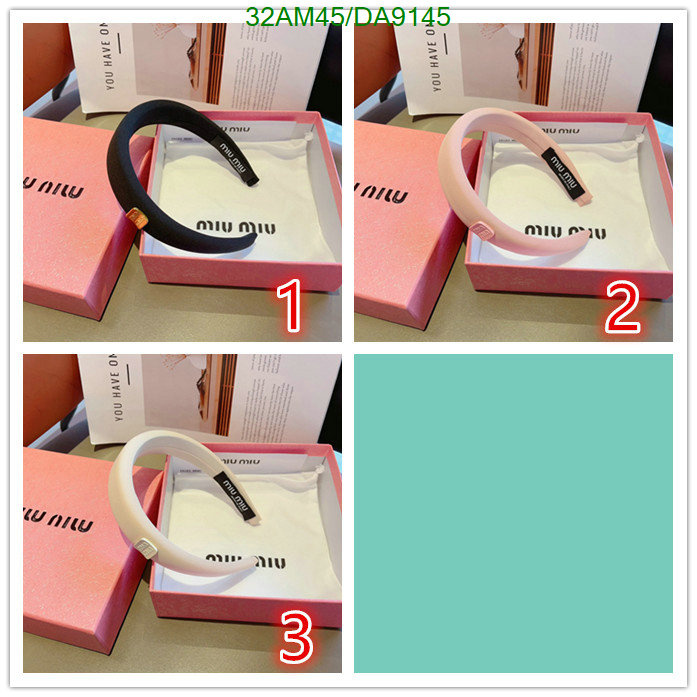 MIU MIU-Headband Code: DA9145 $: 32USD