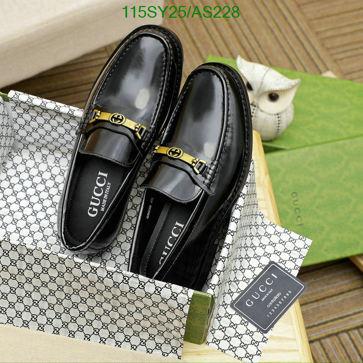 Gucci-Men shoes Code: AS228 $: 115USD