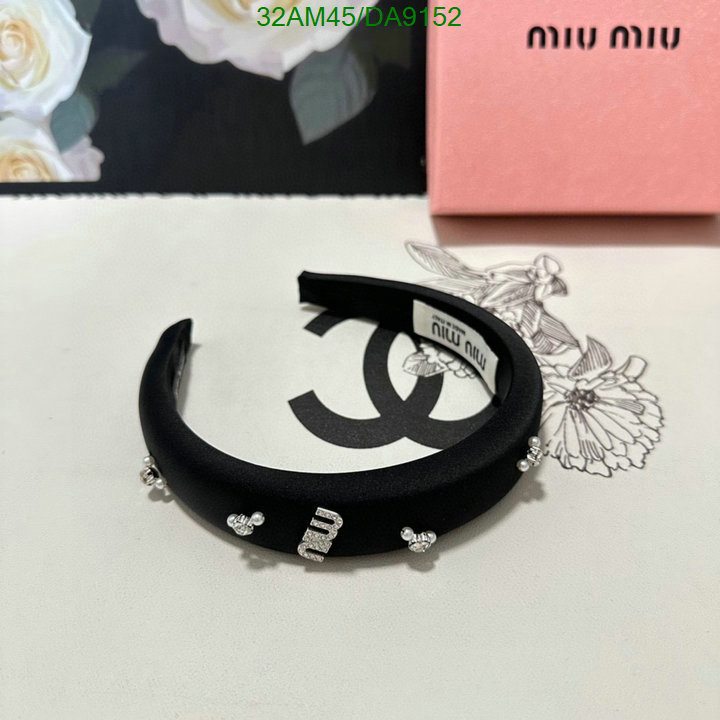 MIU MIU-Headband Code: DA9152 $: 32USD