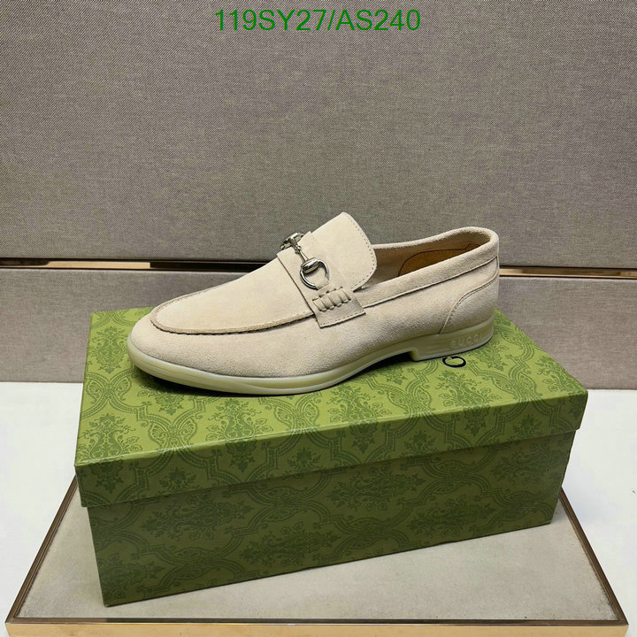 Gucci-Men shoes Code: AS240 $: 119USD