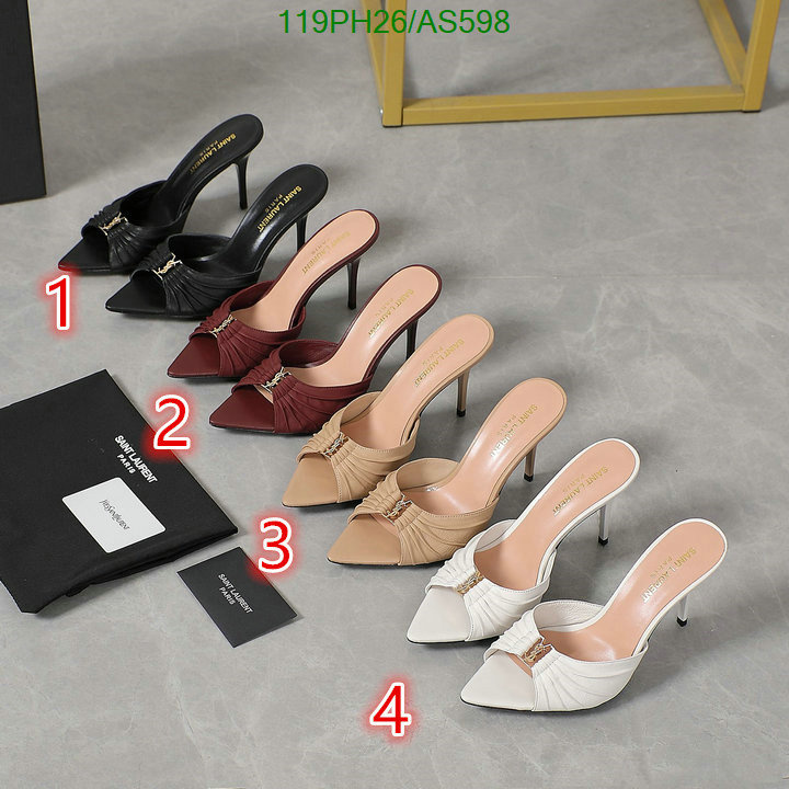 YSL-Women Shoes Code: AS598 $: 119USD