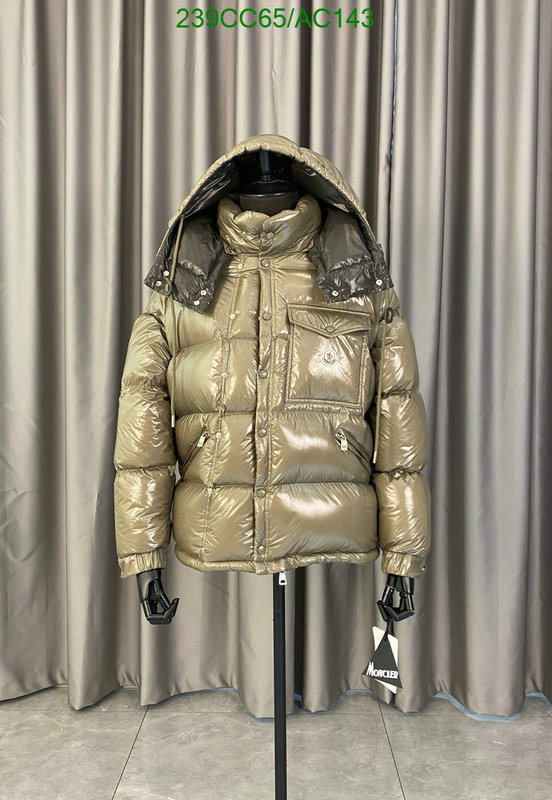 Moncler-Down jacket Men Code: AC143 $: 239USD