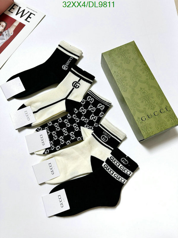 Gucci-Sock Code: DL9811 $: 32USD