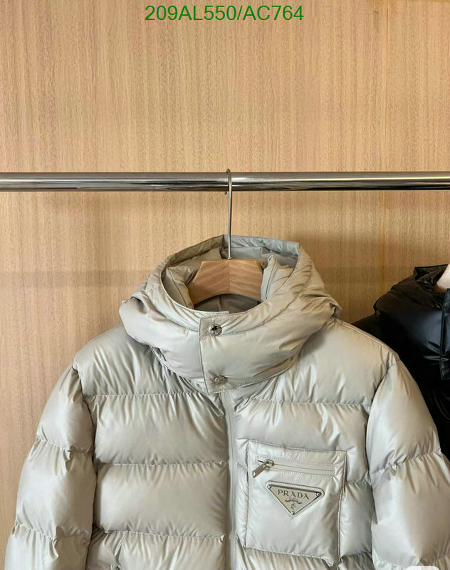 Prada-Down jacket Men Code: AC764 $: 209USD