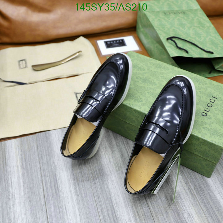 Gucci-Men shoes Code: AS210 $: 145USD