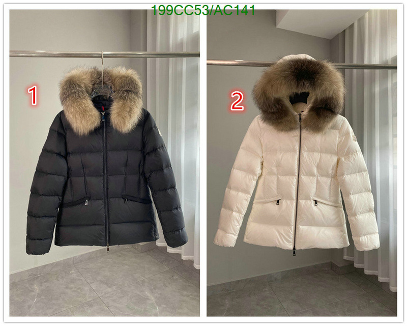 Moncler-Down jacket Women Code: AC141 $: 199USD