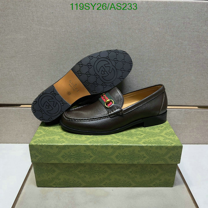 Gucci-Men shoes Code: AS233 $: 119USD