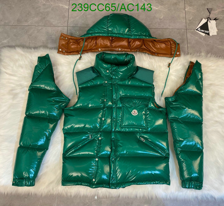 Moncler-Down jacket Men Code: AC143 $: 239USD