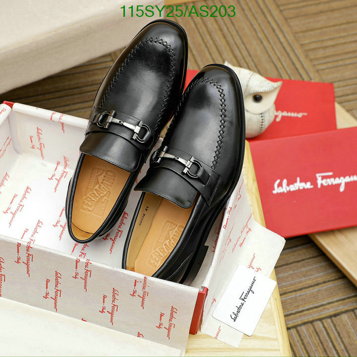 Ferragamo-Men shoes Code: AS203 $: 115USD