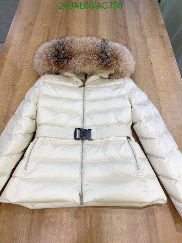 Moncler-Down jacket Women Code: AC750 $: 249USD