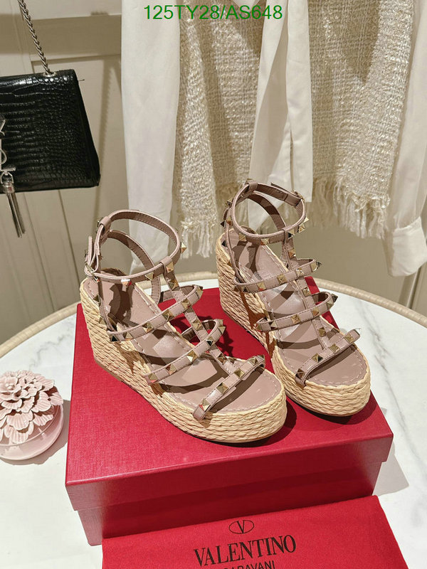 Valentino-Women Shoes Code: AS648 $: 125USD