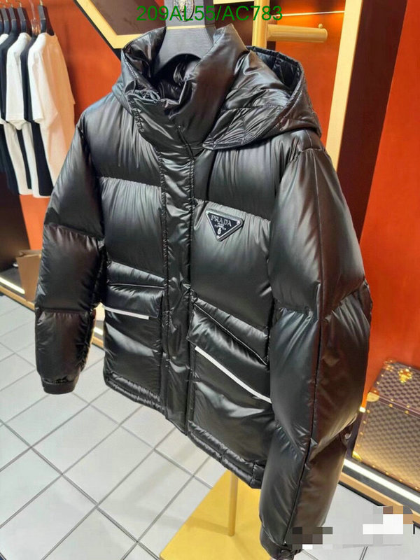 Prada-Down jacket Men Code: AC783 $: 209USD