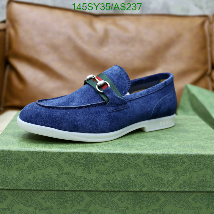 Gucci-Men shoes Code: AS237 $: 145USD