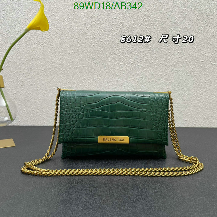 Balenciaga-Bag-4A Quality Code: AB342 $: 89USD