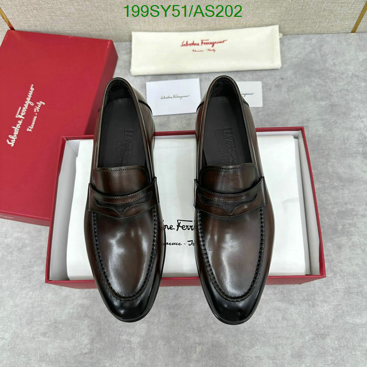 Ferragamo-Men shoes Code: AS202 $: 199USD